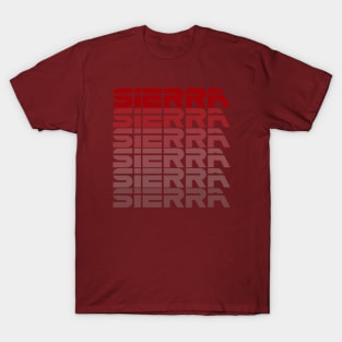 FORD SIERRA - logo T-Shirt